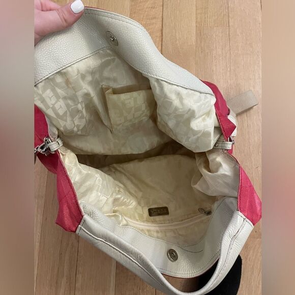 Cute red Furla shoulder bag - Picture 4 of 6